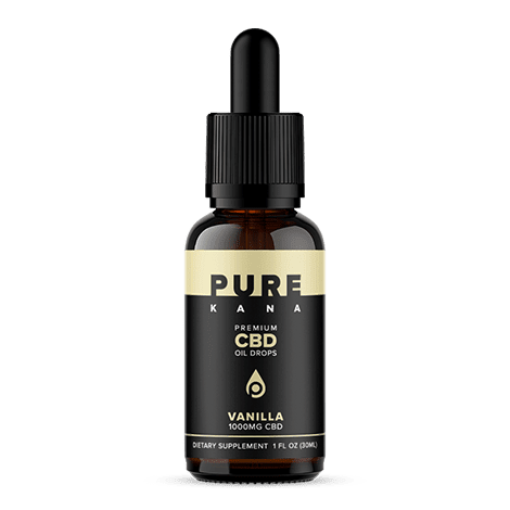 Vanilla CBD Oil 1000mg-Purekana produced
